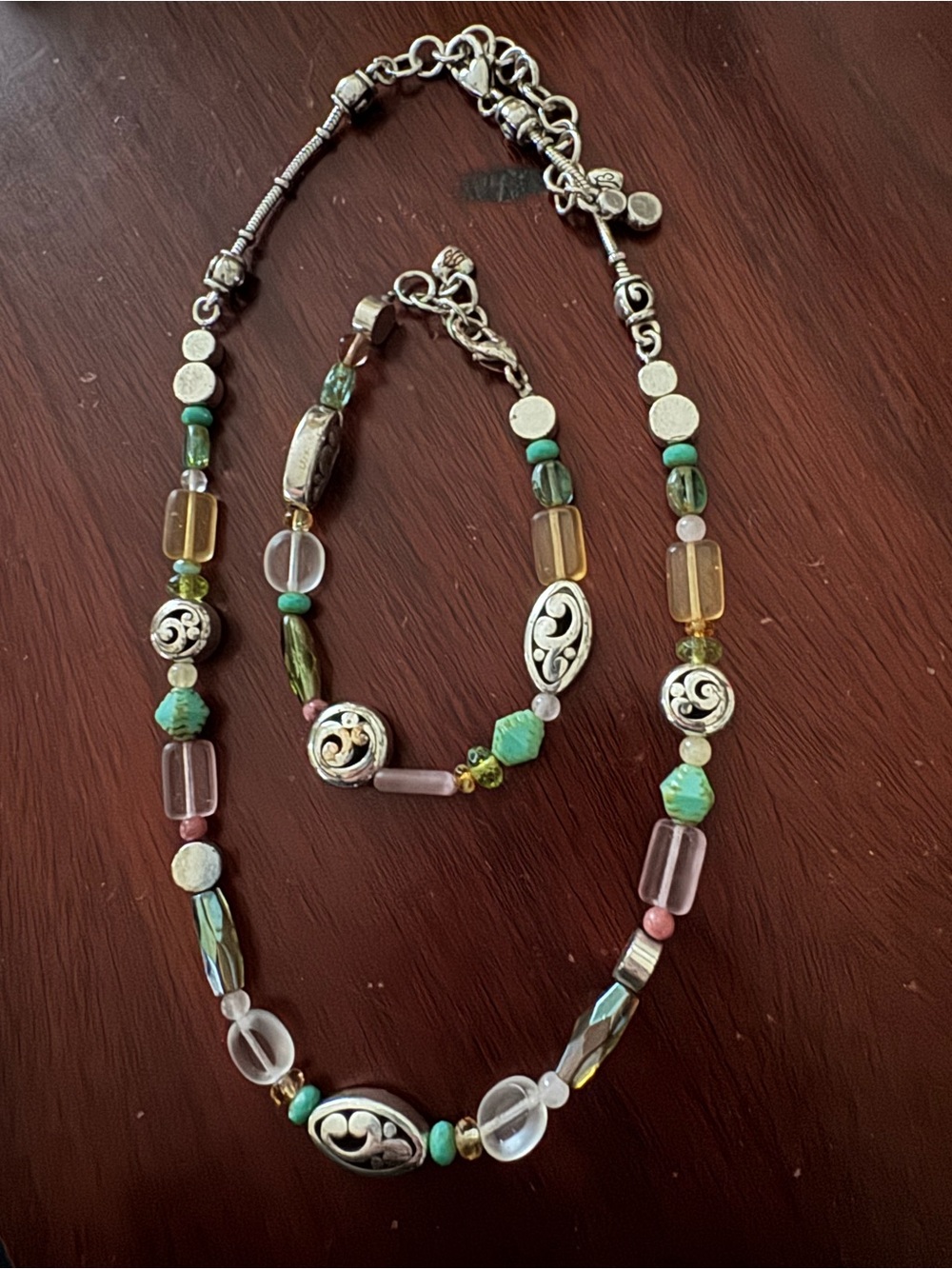 Brighton necklace and bracelet set.